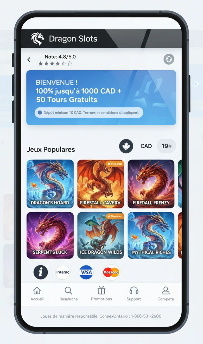 Aperçu du produit mobile